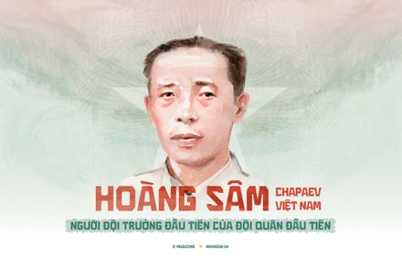 Hoàng Sâm - người đội trưởng đầu tiên của đội quân đầu tiên