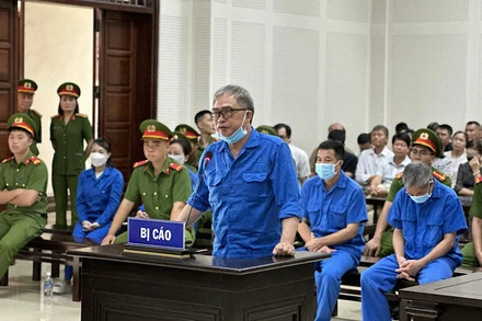 Bị cáo Đỗ Hữu Ca tại phiên tòa phúc thẩm.