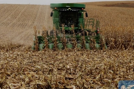 Một trang trại ở bang Nebraska, Mỹ, ngày 26/10/2017. (Ảnh: Tân Hoa xã)