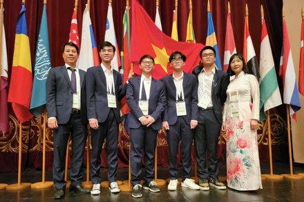 Đội tuyển quốc gia Việt Nam tại Olympic Sinh học quốc tế năm 2022.