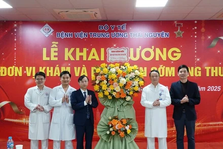 Bệnh viện Trung ương Thái Nguyên đưa Đơn vị Khám và Phát hiện sớm ung thư vào hoạt động từ 30/3.