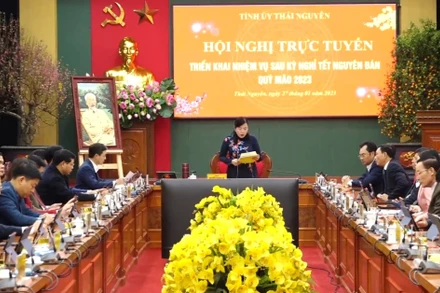 Lãnh đạo tỉnh Thái Nguyên chỉ đạo, các cấp, các ngành phải giải quyết công việc ngay từ những ngày đầu năm.