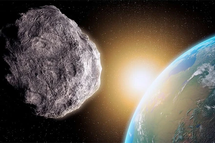 Xác suất Thiên thạch 2024 YR4 va chạm với Trái Đất vào năm 2032 là khoảng 1,2%. (Ảnh: Getty Images)