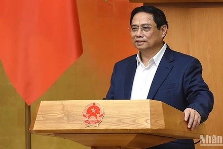 Thủ tướng Phạm Minh Chính phát biểu chỉ đạo hội nghị.