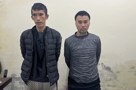 Hai phạm nhân trốn trại bị bắt giữ.