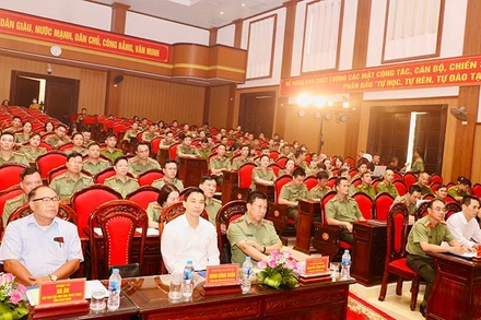 Các đại biểu dự tập huấn.