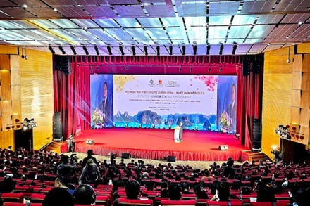 Quang cảnh Hội nghị xúc tiến đầu tư Quảng Ninh-Nhật Bản năm 2023.