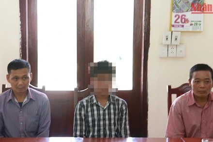 Nạn nhân L.T.Đ đã được trở về cùng gia đình.