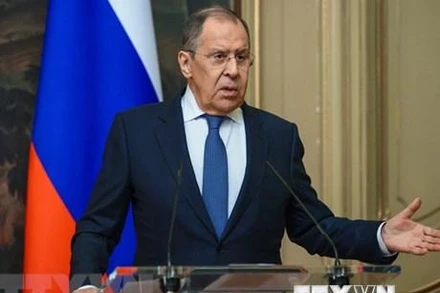 Ngoại trưởng Nga Sergei Lavrov. (Ảnh: AFP/TTXVN)