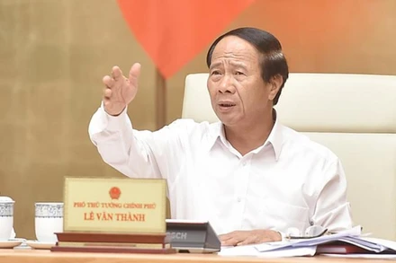 Phó Thủ tướng Lê Văn Thành. (Ảnh: VGP)