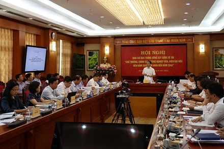 Toàn cảnh hội nghị.