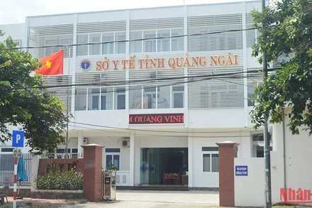 Trụ sở Sở Y tế tỉnh Quảng Ngãi.