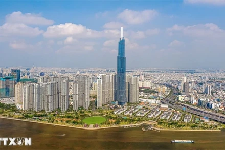 Một góc Thành phố Hồ Chí Minh. (Nguồn: TTXVN)