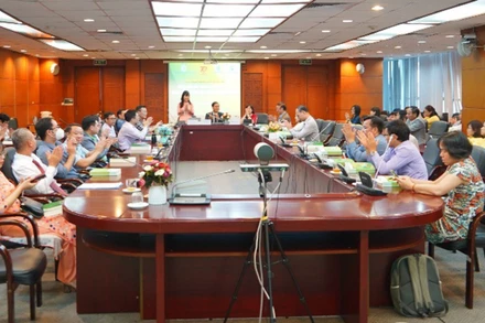 Quang cảnh cuộc hội thảo.