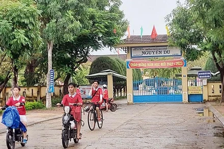 Học sinh trên địa bàn Quảng Nam nghỉ học để phòng, tránh bão Noru.