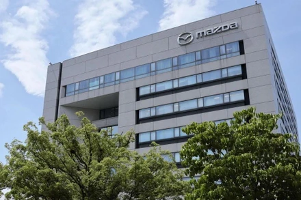 Trụ sở hãng ôtô Mazda tại Fuchu, tỉnh Hiroshima, Nhật Bản. (Nguồn: Kyodo/TTXVN)