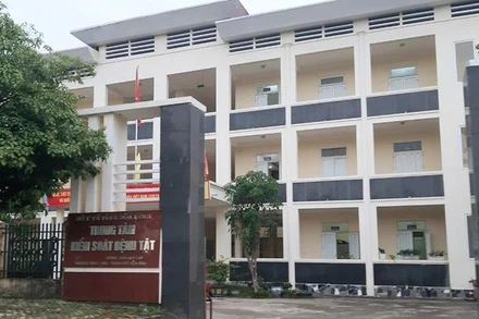 Trụ sở Trung tâm Kiểm soát bệnh tật tỉnh Hòa Bình.