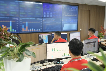 Bộ phận vận hành hệ thống điều hành mạng lưới logicstics NOC.