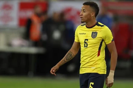Byron Castillo bị loại khỏi danh sách tuyển Ecuador dự World Cup 2022. (Nguồn: Getty Images)