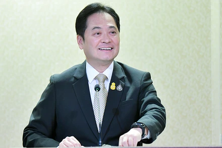 Người phát ngôn Chính phủ Thái Lan Anucha Burapachaisri.