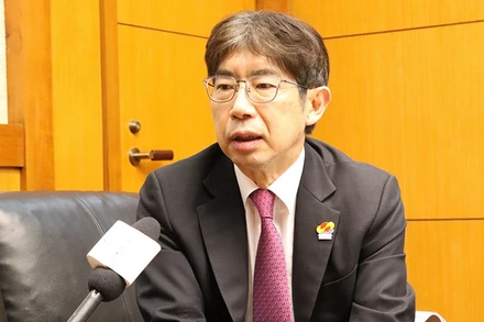 Đại sứ Kiya Masahiko, Phái đoàn Nhật Bản tại ASEAN. (Ảnh: Hữu Chiến/TTXVN)