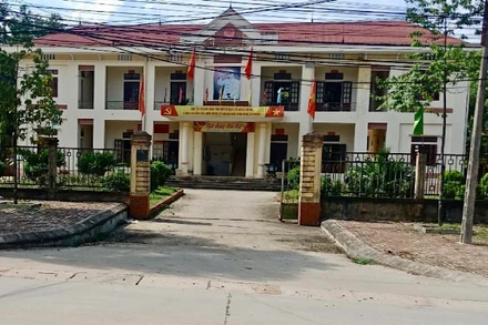Trụ sở Ủy ban nhân dân xã Tam Đa, huyện Sơn Dương (Tuyên Quang).