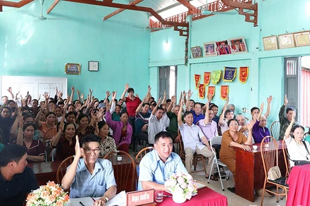 Người dân thôn 9, xã Thái Bình, huyện Yên Sơn, tỉnh Tuyên Quang đồng thuận cao với phương án sáp nhập đơn vị hành chính cấp xã và hợp nhất tỉnh Tuyên Quang với tỉnh Hà Giang.