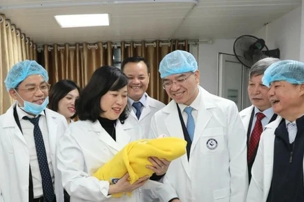 Bộ Y tế đề xuất kéo dài thời gian nghỉ thai sản đối với phụ nữ sinh con thứ hai lên 7 tháng. (Ảnh: Bộ Y tế)