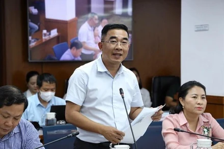 Ông Trịnh Hữu Anh, Trưởng phòng Báo chí và Xuất bản, Sở Văn hóa và Thể thao Thành phố Hồ Chí Minh thông tin về hoạt động bình chọn.