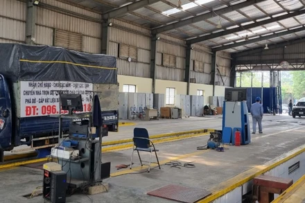 Trung tâm đăng kiểm 29-07D tại Hà Nội mở cửa trở lại.