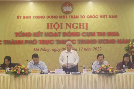 Đồng chí Đỗ Văn Chiến phát biểu tại Hội nghị.