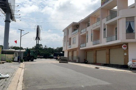 Một góc khu dân cư thương mại Phước Thái, thành phố Biên Hòa.