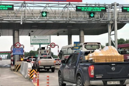Trạm thu phí cao tốc Hà Nội-Hải Phòng