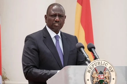 Tổng thống Kenya William Ruto. (Ảnh: AFP/TTXVN)