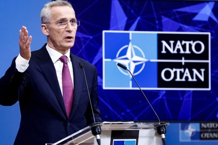 Tổng Thư ký NATO Jens Stoltenberg. (Ảnh: AFP/TTXVN)