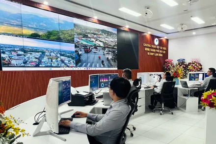 Trung tâm IOC TP Bảo Lộc có 9 hệ sinh thái và hệ thống giám sát hiện đại.