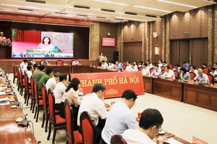 Quang cảnh hội nghị chiều 28/9.