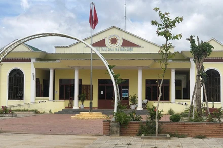 Dù hoàn thành nhiều năm nhưng công trình Nhà văn hóa xã Đức Hiệp chậm thanh quyết toán do thiếu thủ tục, hồ sơ.