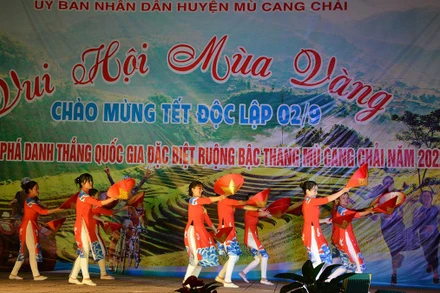 Khai mạc Vui hội mùa vàng mừng Tết Độc lập 2/9 tại Mù Cang Chải.