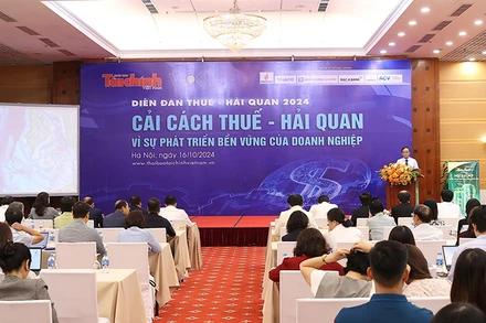 Diễn đàn Thuế-Hải quan năm 2024. (Ảnh: VGP)