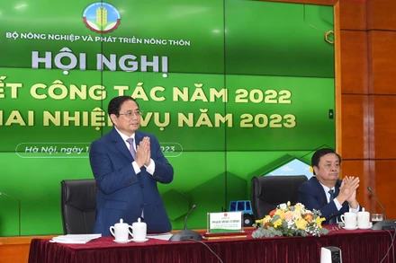 Thủ tướng Phạm Minh Chính tại hội nghị.