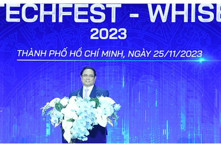 Thủ tướng Phạm Minh Chính phát biểu tại sự kiện.
