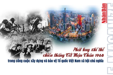 Phát huy khí thế chiến thắng Tết Mậu Thân 1968 trong công cuộc xây dựng và bảo vệ Tổ quốc Việt Nam xã hội chủ nghĩa