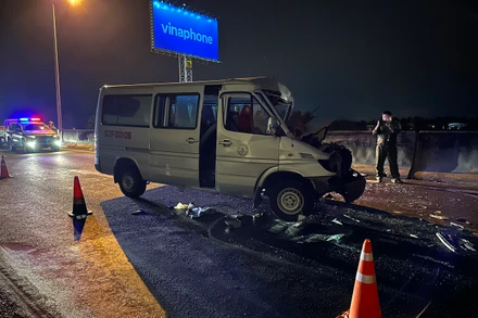 Tiền Giang: Tai nạn giao thông trên cao tốc khiến 2 người chết