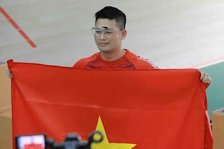 Vận động viên Hà Minh Thanh. (Ảnh tư liệu: TTXVN)