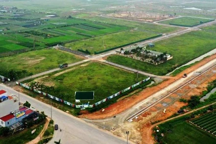 Nhiều dự án tại huyện Mê Linh chậm triển khai. (Ảnh: Ngọc Anh)