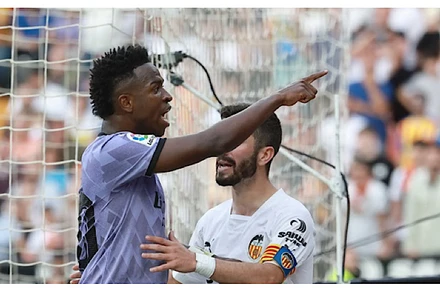 Vinicius bị phân biệt chủng tộc. (Nguồn: Getty Images/TTXVN)