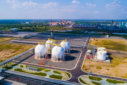 Trung tâm xử lý khí Cà Mau vận hành liên tục