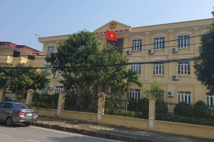 Trụ sở Tòa án nhân dân tỉnh Bắc Kạn. 