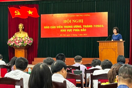 Quang cảnh hội nghị.
